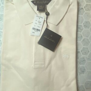 Brooks Brothers Light Tan Polo Shirt